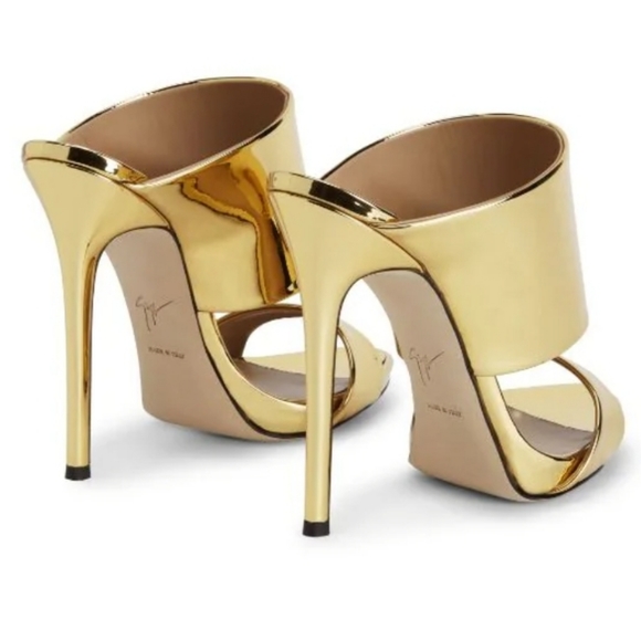 Giuseppe Zanotti Coline 110 Siutta - Size 39 - Oro - Picture 2 of 4